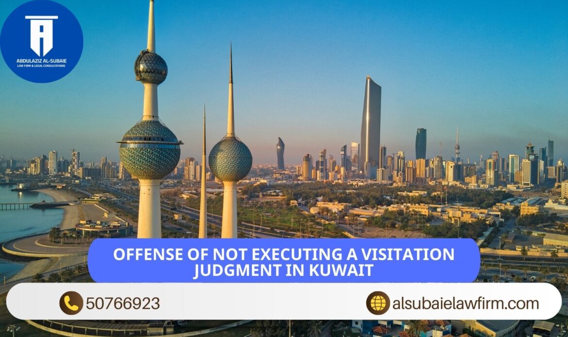 The Offense of Violating Child Visitation Orders